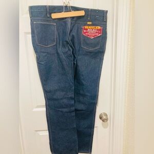 NWT Rustler Boot Jeans 42” x 32” Men's Dark Blue Relaxed Jeans